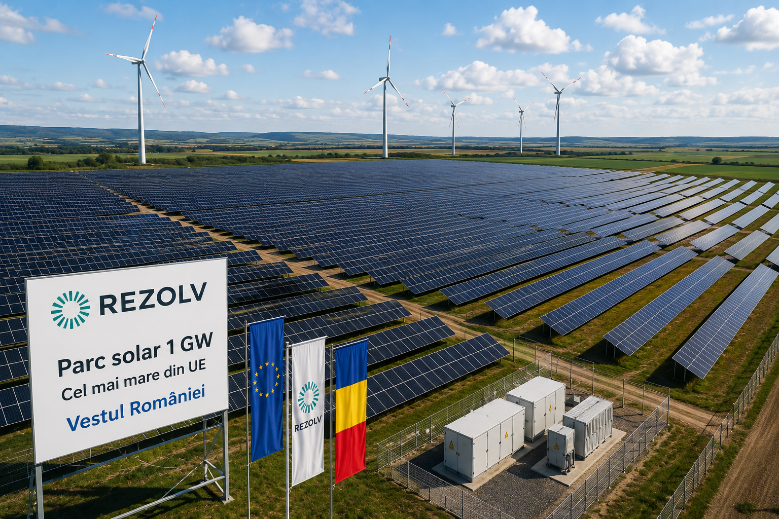 Rezolv își consolidează poziția în România și în Europa: proiectul solar care schimbă ritmul energiei verzi în Europa